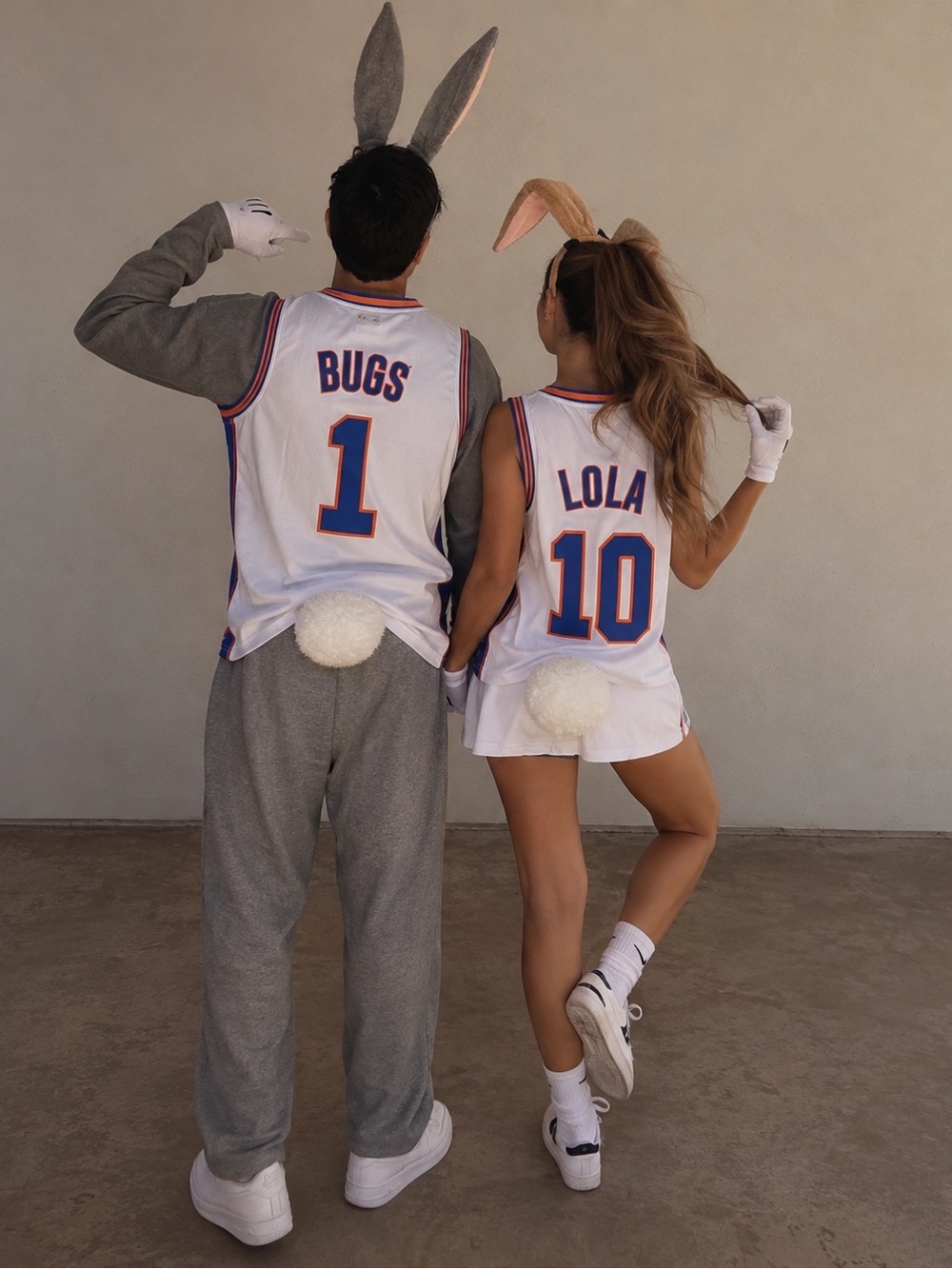 Champion Space Jam Tune Squad Jersey Bundle Bugs Bunny Lola L 2pc